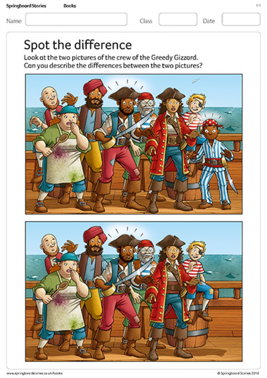 Ferdninand Forest spot the difference primary resource