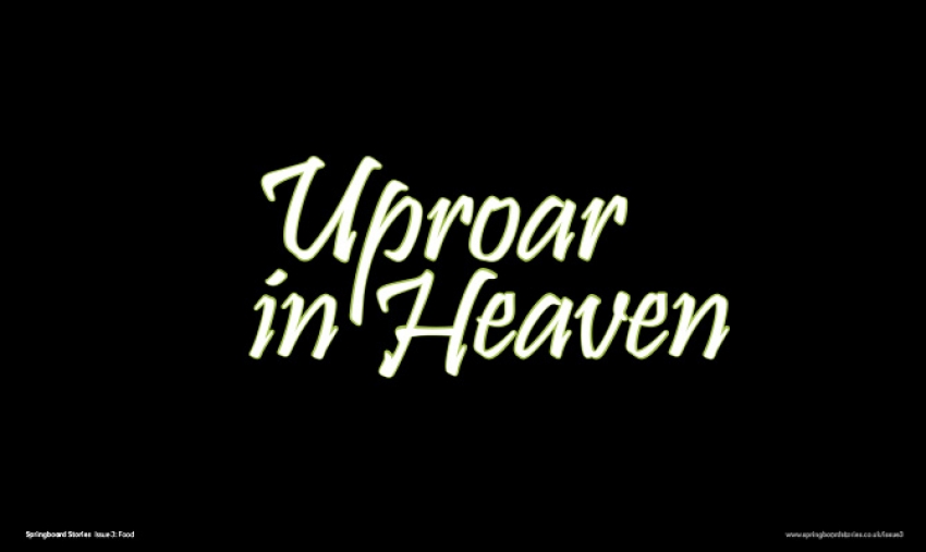 Uproar in heaven storystarters