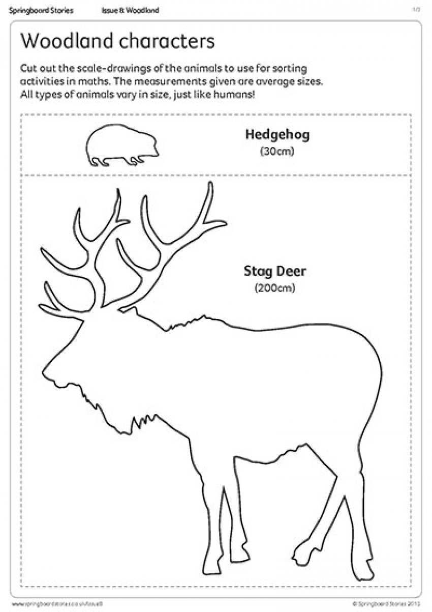 Woodland character outlines primary resource