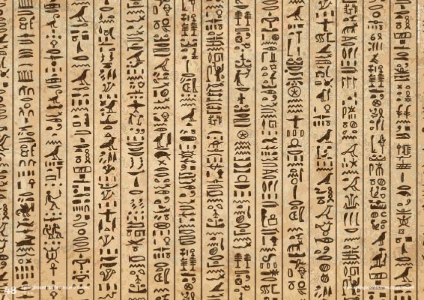 Hieroglyphs image primary resource