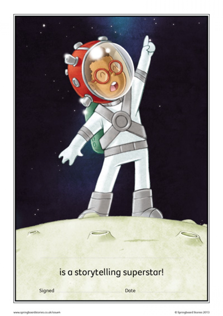 Space storytelling certificate &ndash; EY and KS1