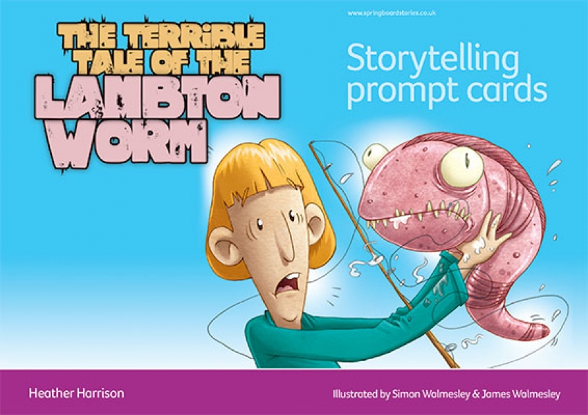 The terrible tale of the Lambton Worm storytelling prompt cards
