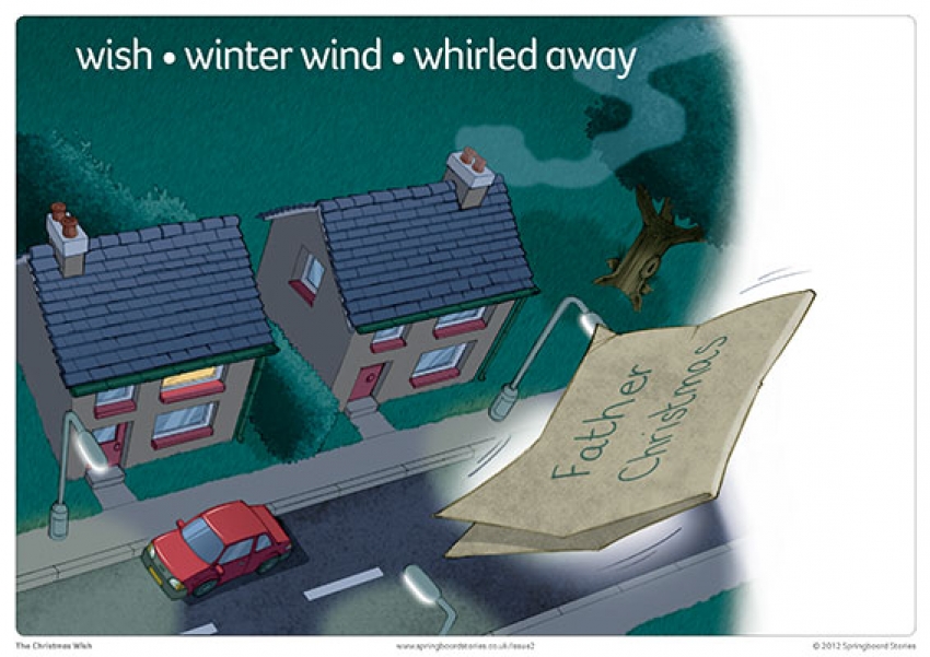 The Christmas Wish prompt cards &ndash; phrases primary resource