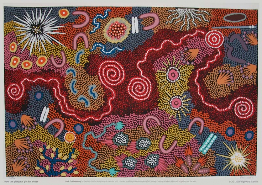 Gabriella Possum Nungurrayi &ndash; Bush Fire Dreaming