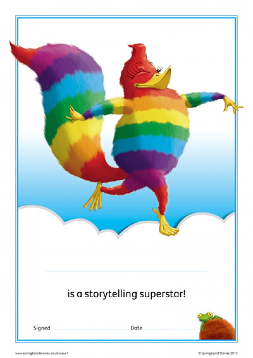 Key Stage 1 reward certificate &ndash; Australia