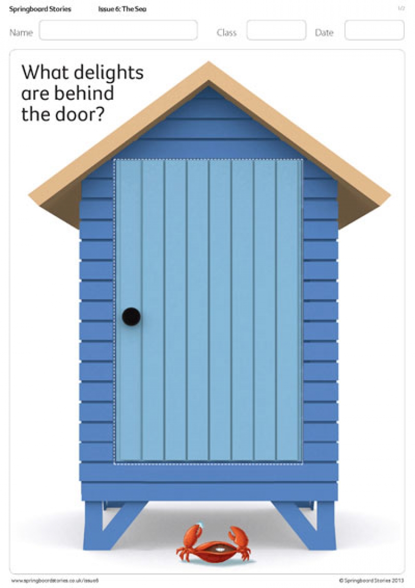Beach hut template