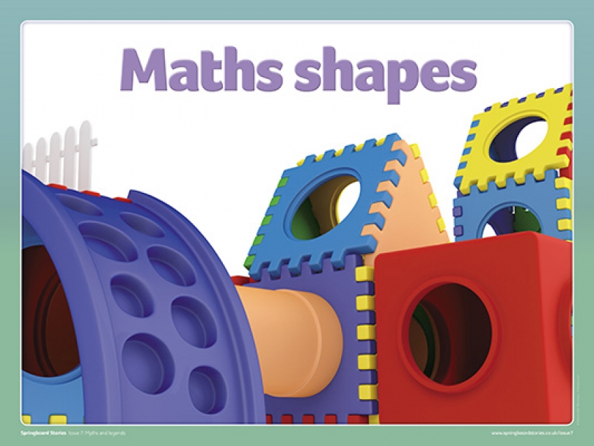 Shapes slideshow primary maths resource