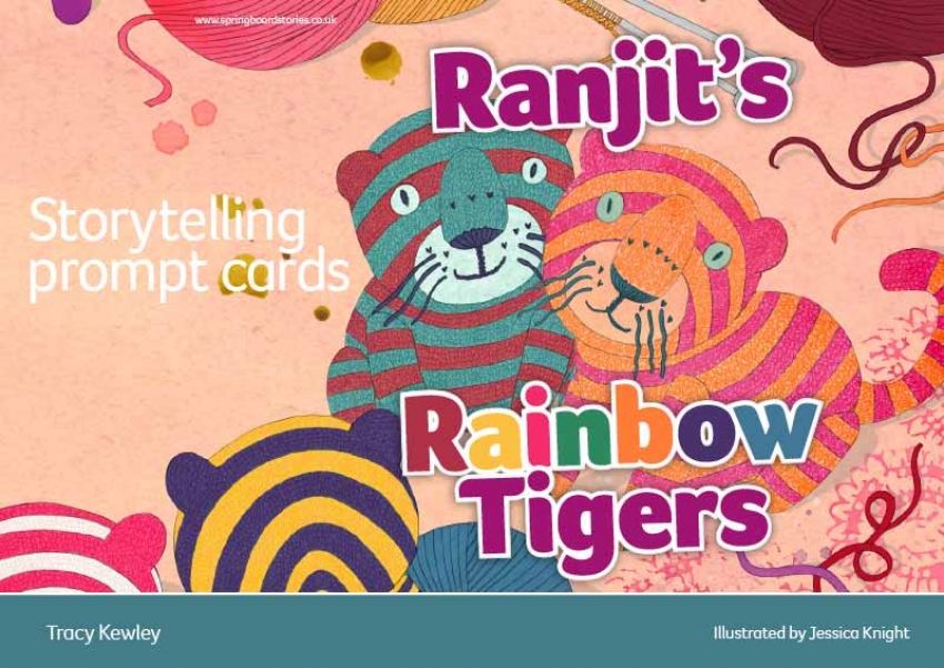 Ranjet&#039;s rainbow tigers storytelling prompt cards