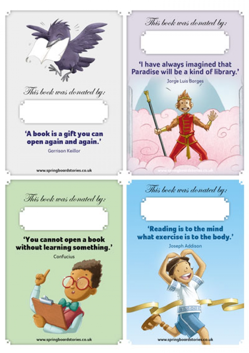 Springboard Stories - Book plates