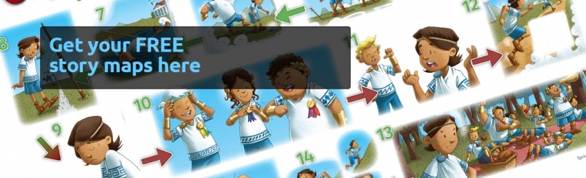 Story maps – Talk before writing resources for primary resources